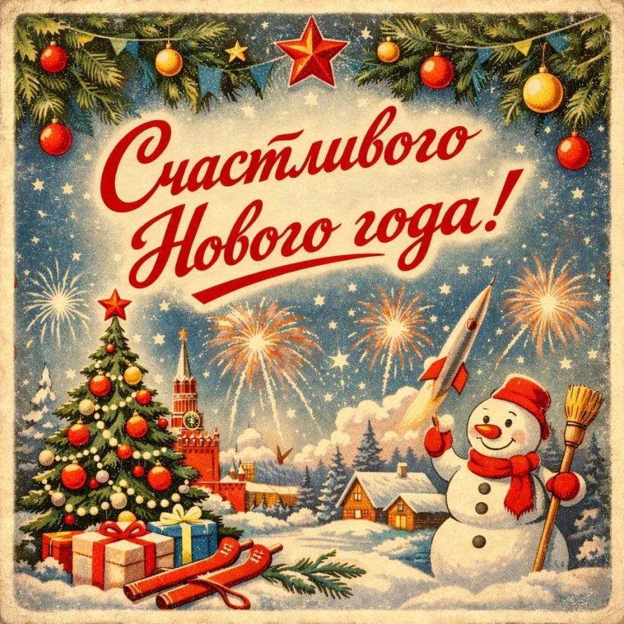 С новым годом!