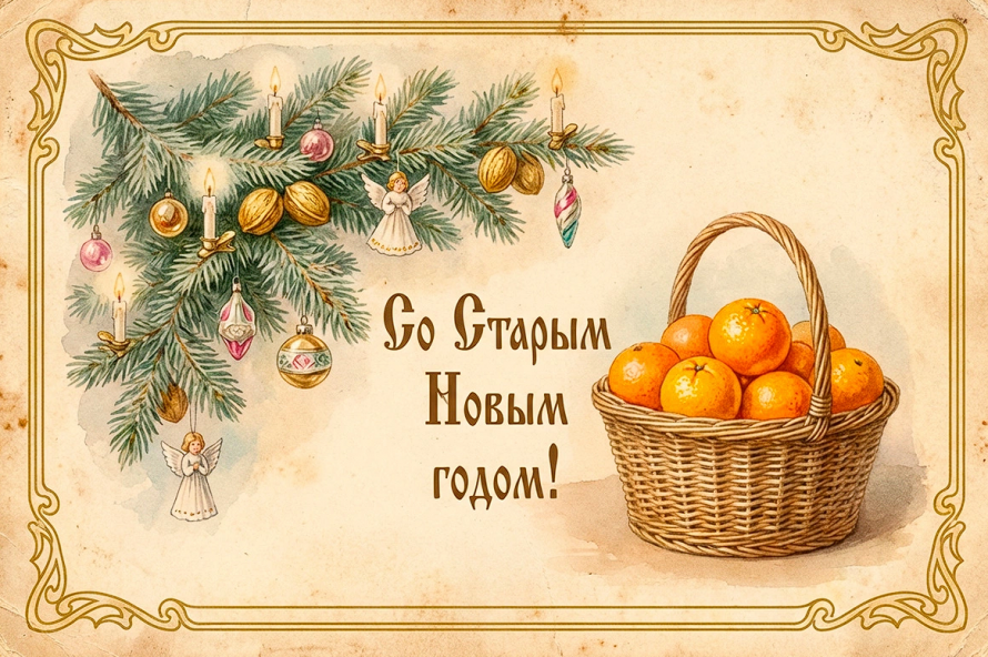 Старый Новый год в кругу друзей