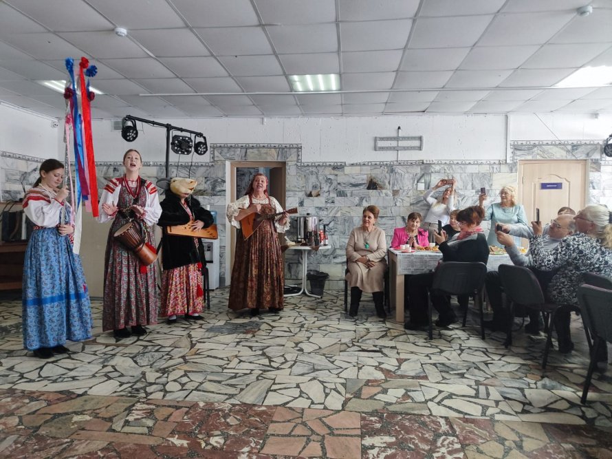 Районное мероприятие Рождественские встречи "Встреча с юностью"